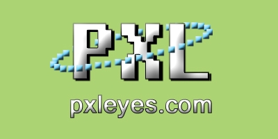 Creation of PXL-ated Logo w/lens flare: Step 7